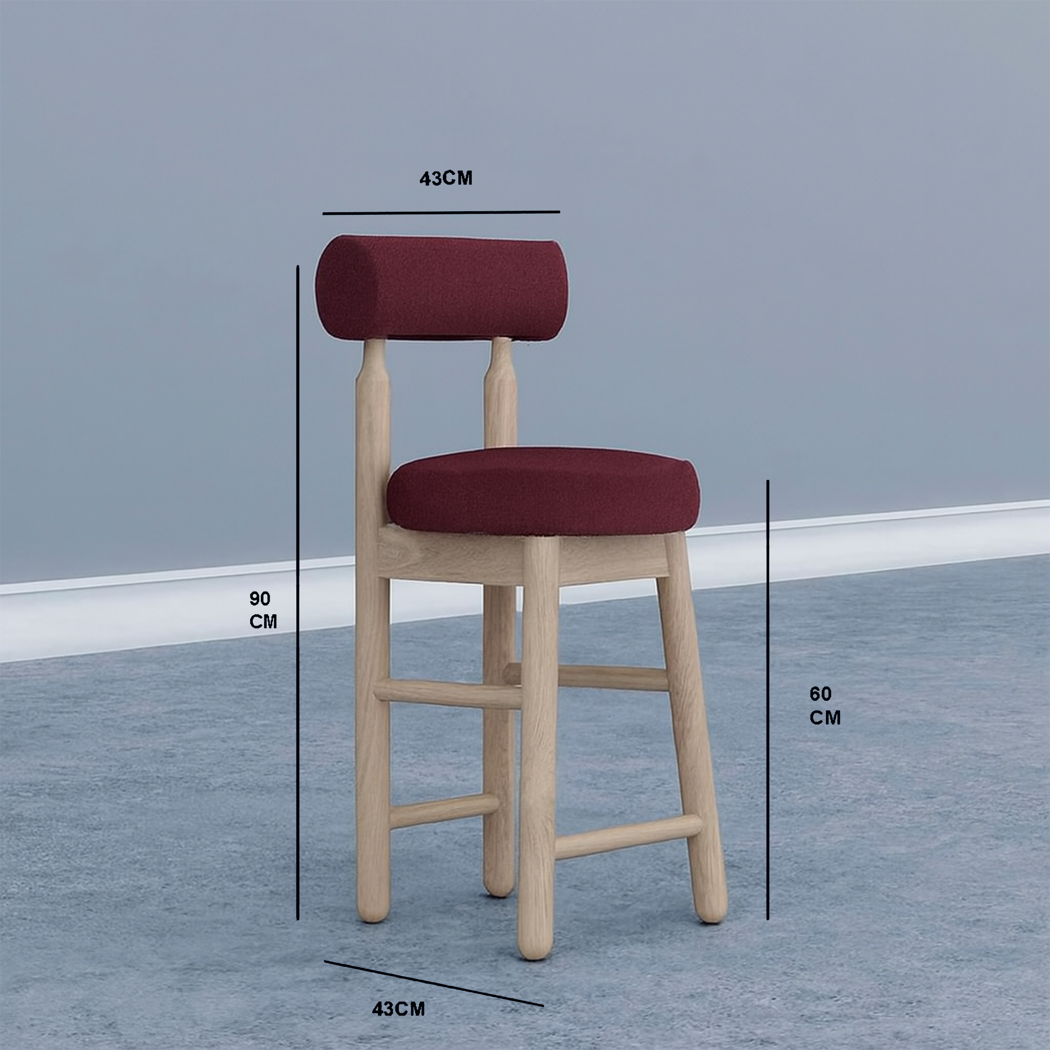 BAANI Bar Stool - Image 1