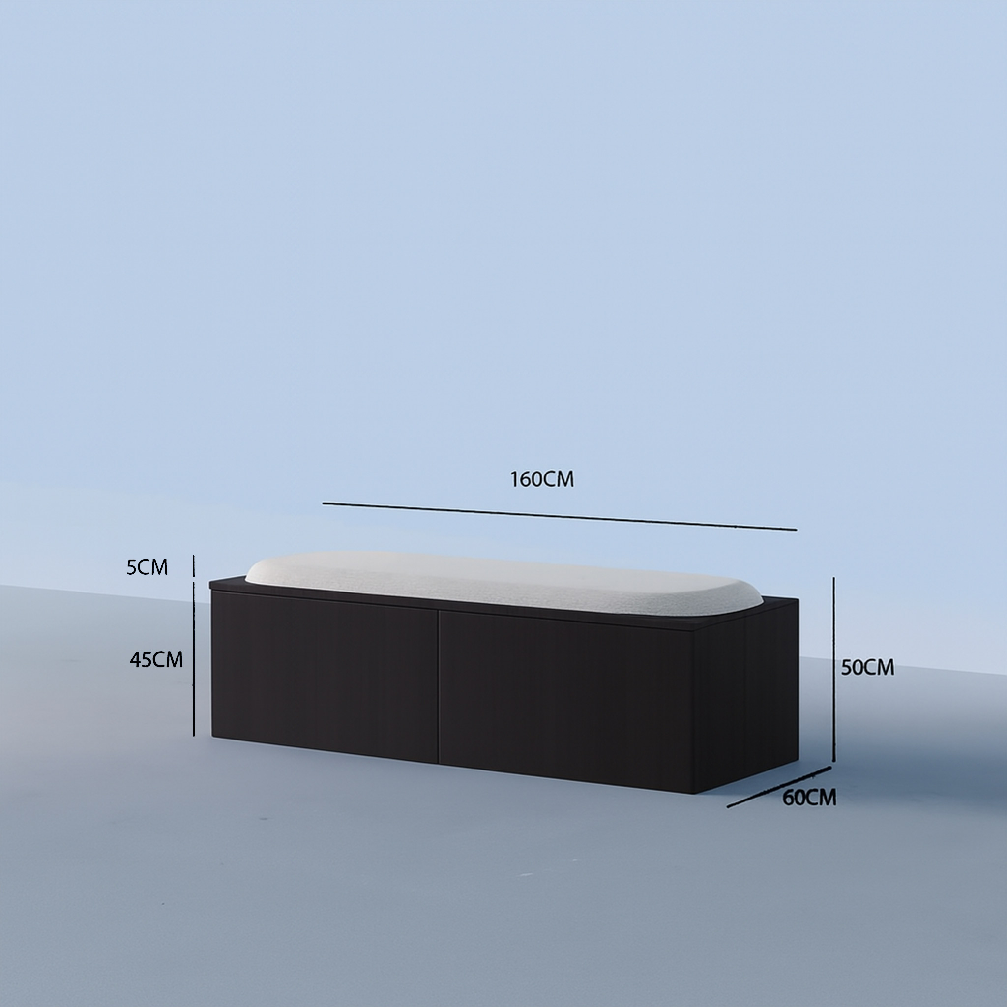 VEDA Bench with Shoe Storage - Image 5