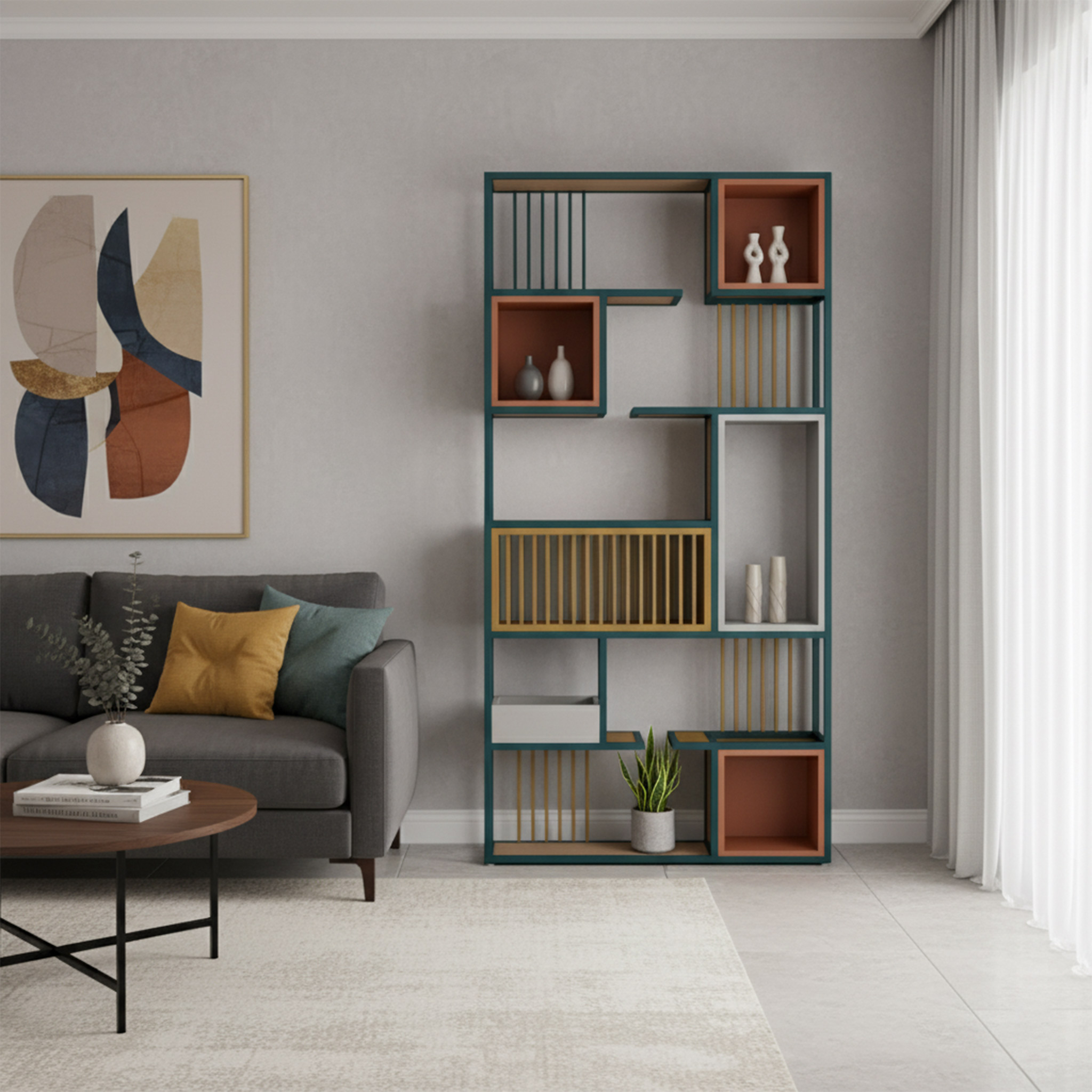 ILLIANA Shelving Unit - Cabinets & Shelves