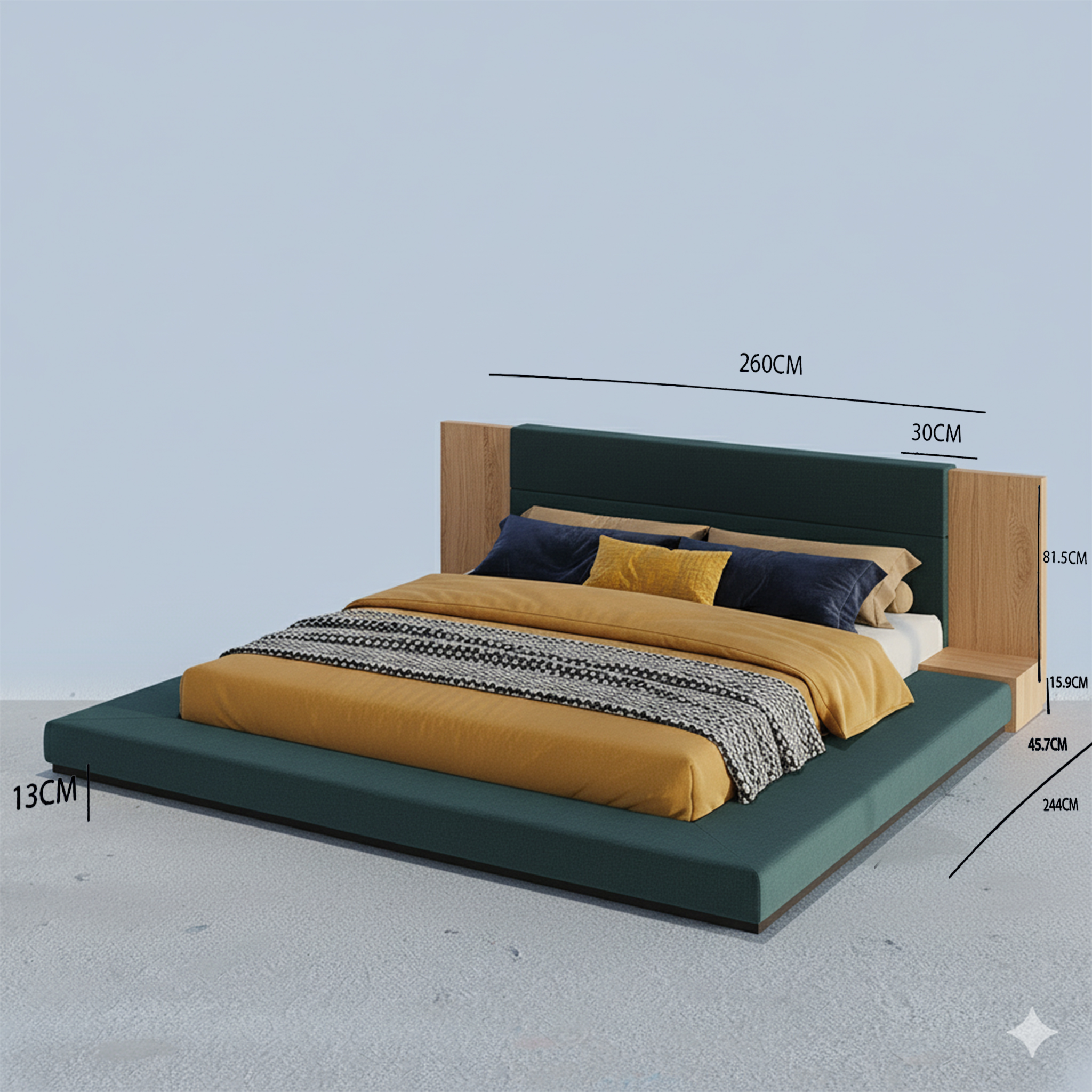 ASMAHAN Bed - Image 2