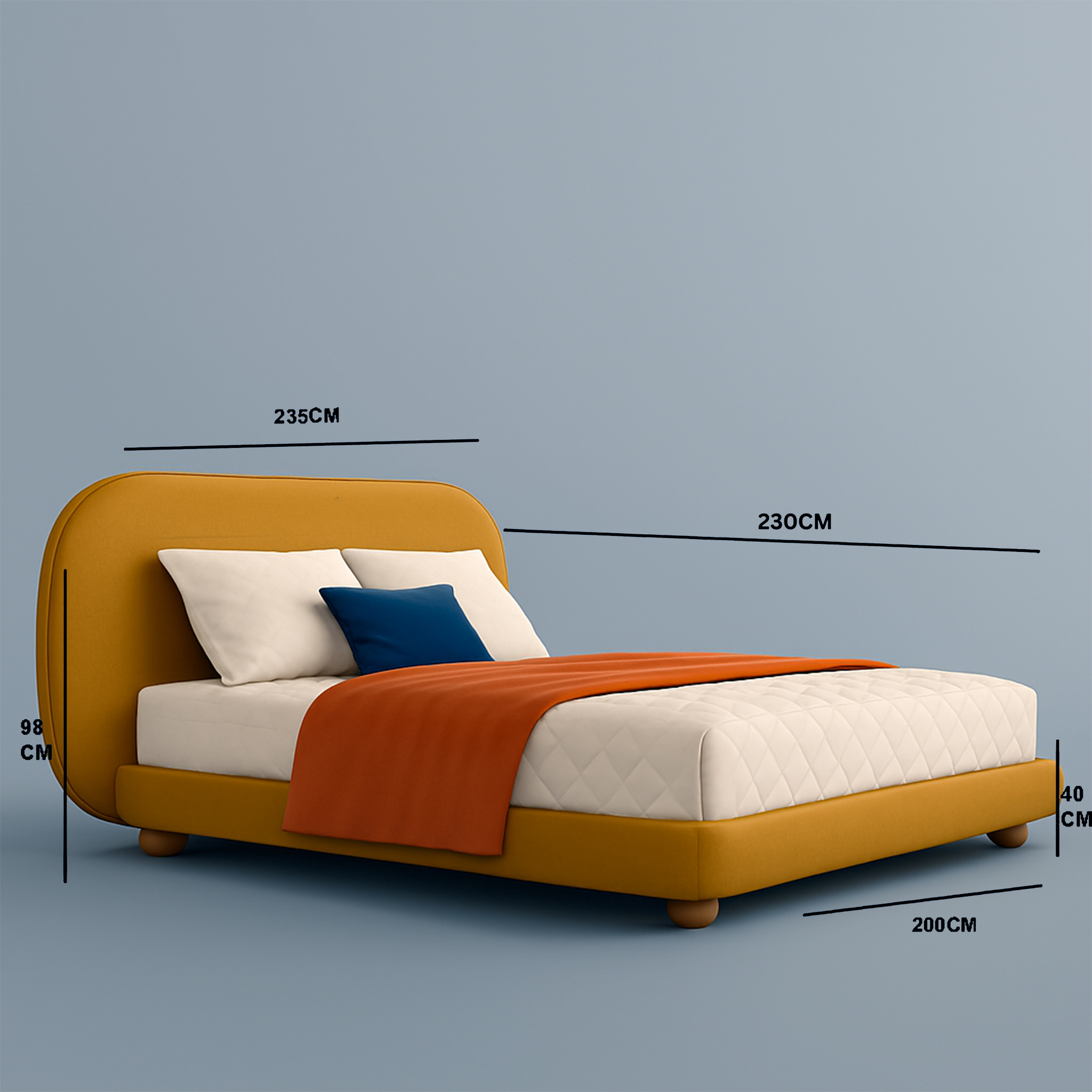 ADELINE Bed - Image 1